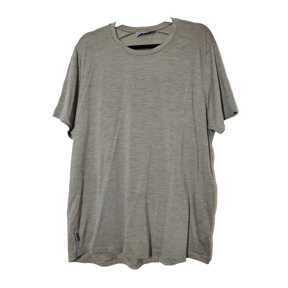 Icebreaker Shirt Mens XL Cool-lite Wool Blend Base Layer Short Sleeve Outdoor - Picture 1 of 9